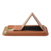 PU Leather Mobile Card Holder With Stand